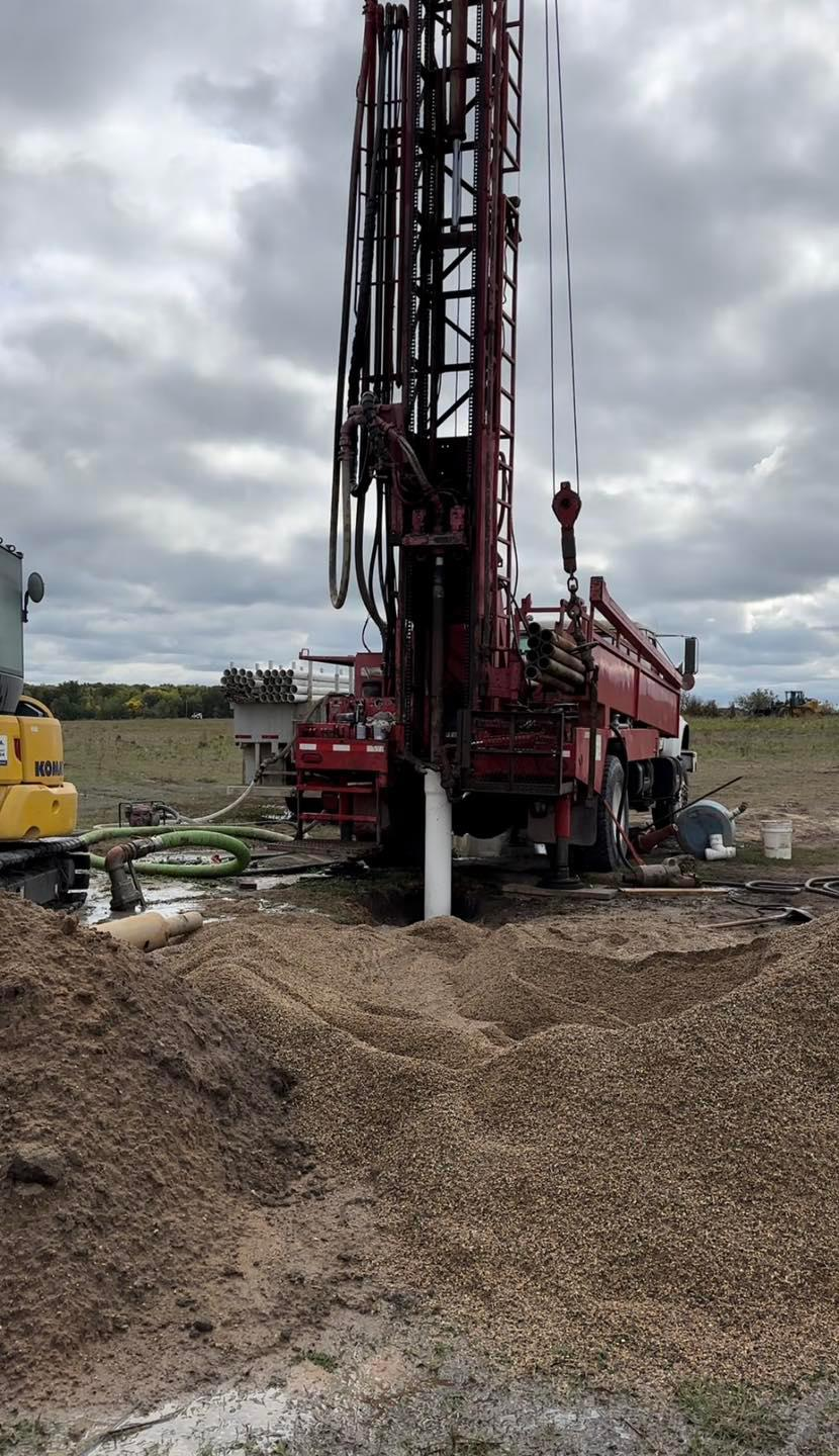 WESKO drilling rig at work